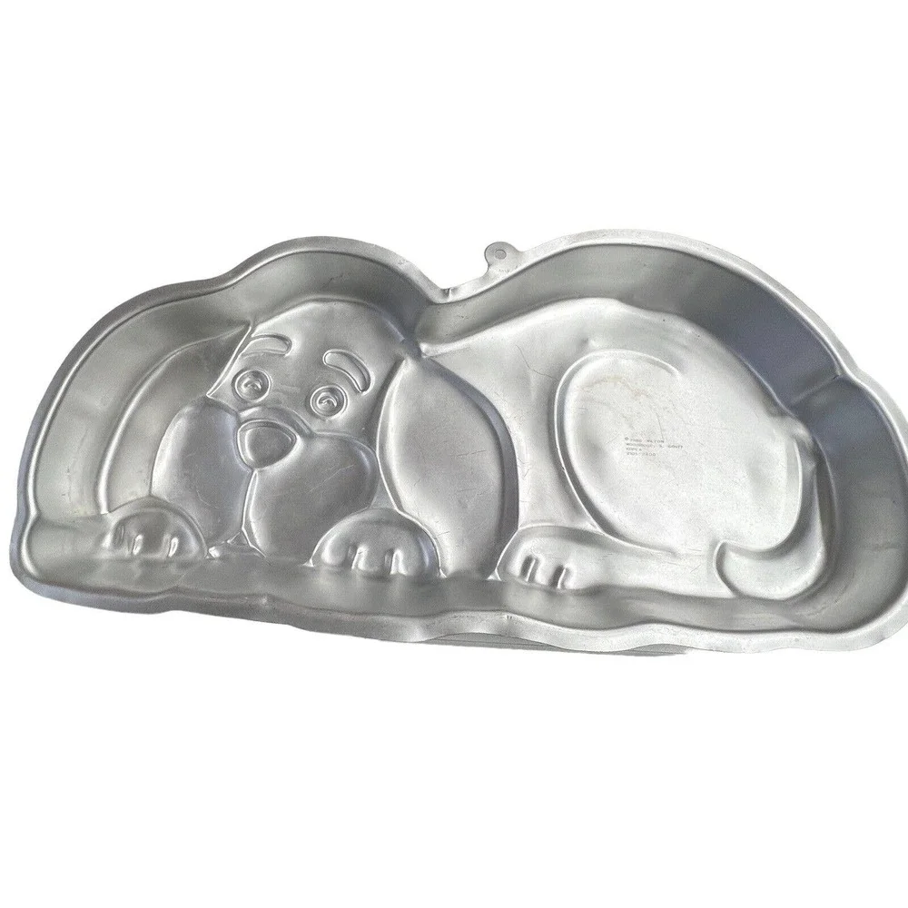 Vintage Wilton 1986 Puppy Dog Cake Pan Baking‎ Mold #2105-2430